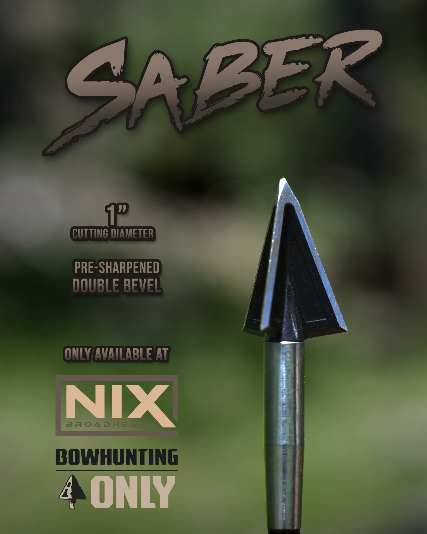 Saber - 3 Blade Broadhead
